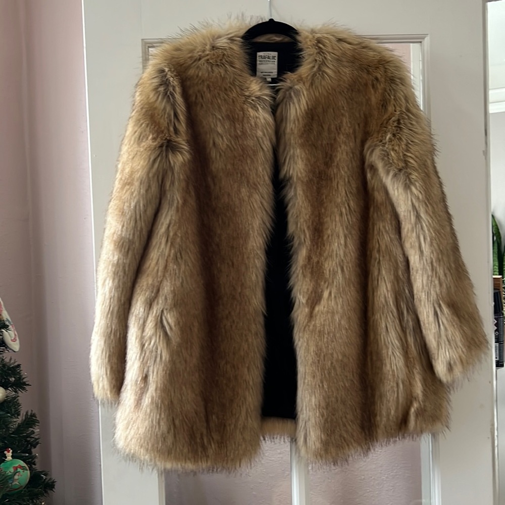 Zara Faux Fur Coat